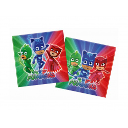 PJ Masks Салфетки за рожден ден PJ Masks 33 cm / 20 бр