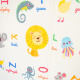 Aga4Kids Детска сгъваема пяна подложка 200x180 см DS3013