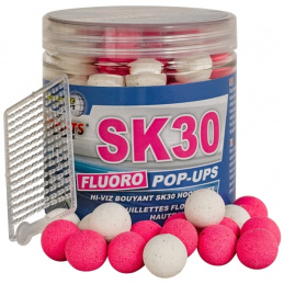 Starbaits Плаващи боили SK30 Fluo Pop Up 80g 14mm