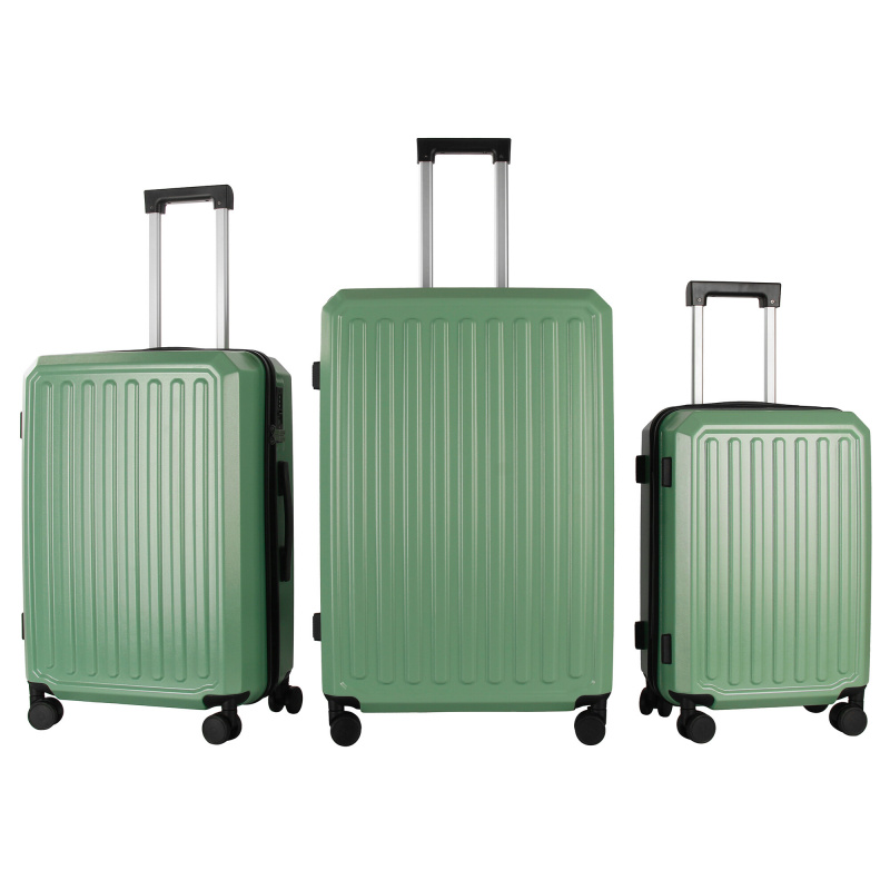 Aga Travel Комплект пътнически куфари MR4668 Зелена
