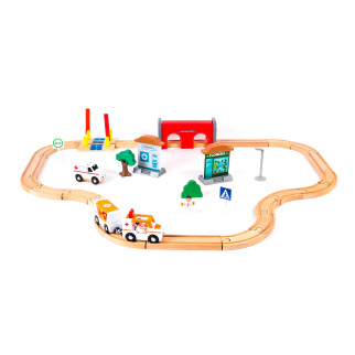 Aga4Kids Дървено влакче DS5647