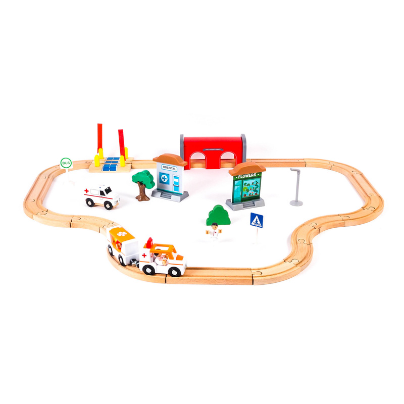 Aga4Kids Дървено влакче DS5647