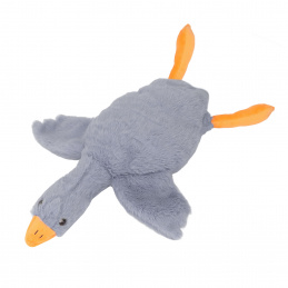 Aga4Kids Плюшена възглавница Гъска Сива 160 см