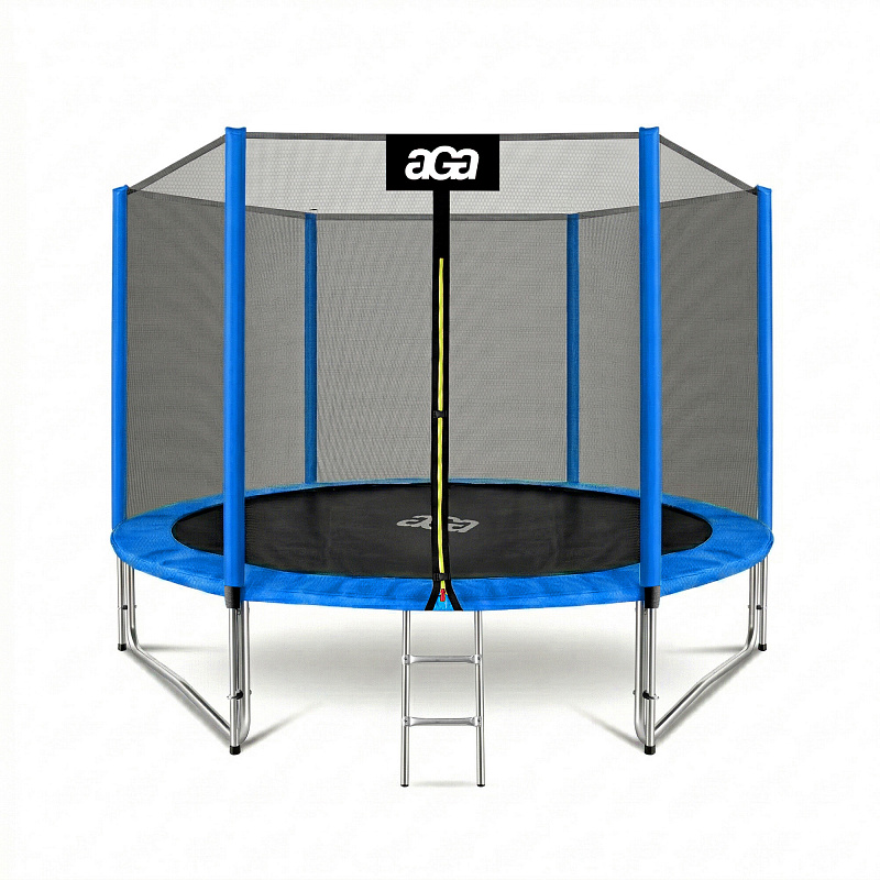 Aga SPORT PRO Батут 305 см Син + защитна мрежа + стълба