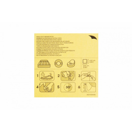 Комплект от 10 лепенки за ремонт на PVC тъкани 6,5x6,5 cm BESTWAY