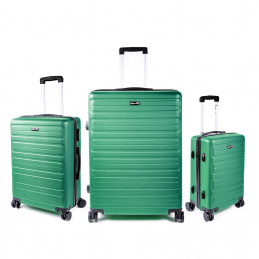 Комплект куфарчета за пътуване Aga Travel MR4657 Light Green