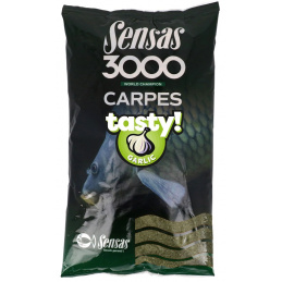 Sensas Feed Mix 3000 Carp Tasty Garlic 1kg