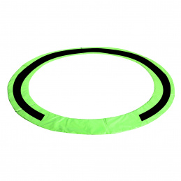Aga Покривало за пружини на батут EXCLUSIVE 430 см Светлозелено/Черно