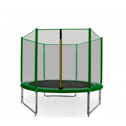 Aga SPORT PRO Батут 275 см Тъмнозелен + защитна мрежа