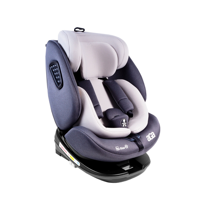 Aga Столче за кола i-Size 360° 0-36 кг DS1812 Сиво