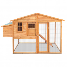 Къща за кокошки Aga 188x70x117 см