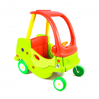 Aga Детска кола за бутане DS3902 Зелено/червено