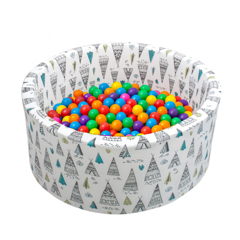 Ага Сух басейн 90x40 см с топки Teepee