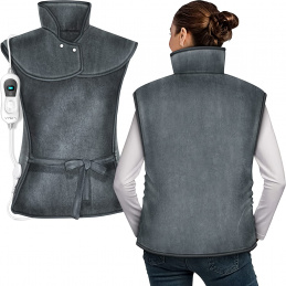 Tresko Електрическо отоплително одеяло за гръб и врат Grey