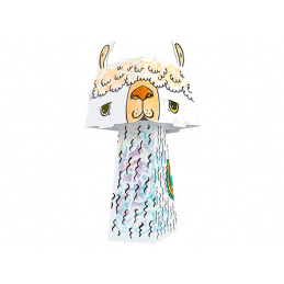 MONUMI 3D страница за оцветяване Лама 3+