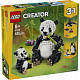 LEGO® Creator 3v1 31165 Divoká zvířata: Pandí rodinka