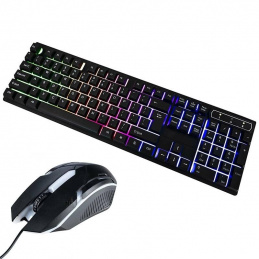 K800H КЛАВИАТУРА LED+ ГЕЙМЪРСКА МИШКА