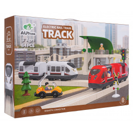 Градска железница с функция светлина и звук 80ел.