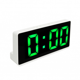 Aga Дигитален часовник с аларма Зелен