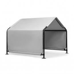 Aga Подслон за домашни любимци 118x120x97 см Сив