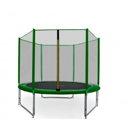 Aga SPORT PRO Батут 220 см Тъмнозелен + защитна мрежа