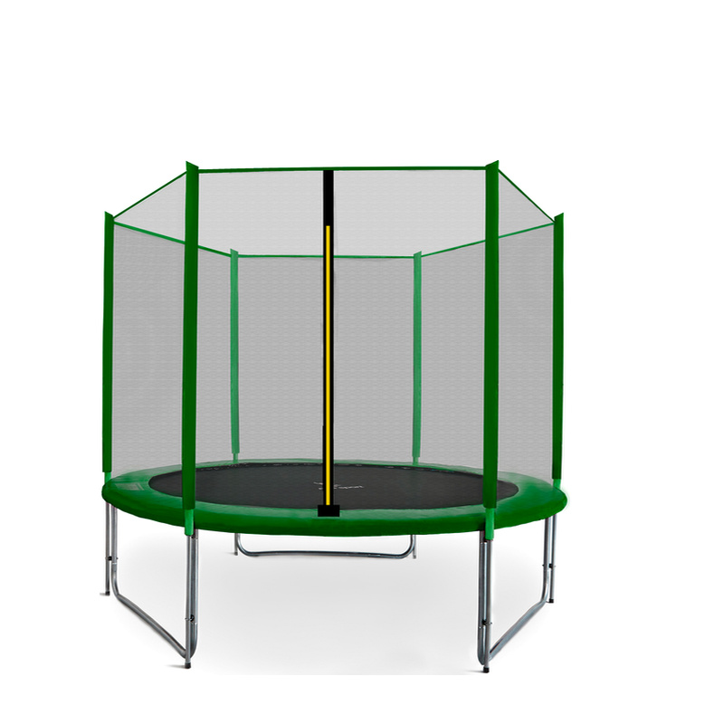 Aga SPORT PRO Батут 220 см Тъмнозелен + защитна мрежа