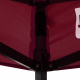 Aga Продаващ щанд без страници 3×3 м Тъмночервен