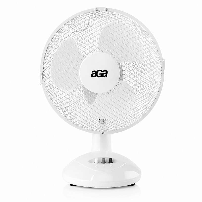 Aga Настолен вентилатор 23 см Бял 6DAZ547 - II. КАЧЕСТВО