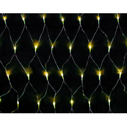 Linder Exclusiv Коледна светлинна мрежа 160 LED топло бяло