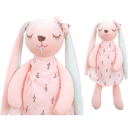 Aga Плюшен първи заек 35 cm Розов