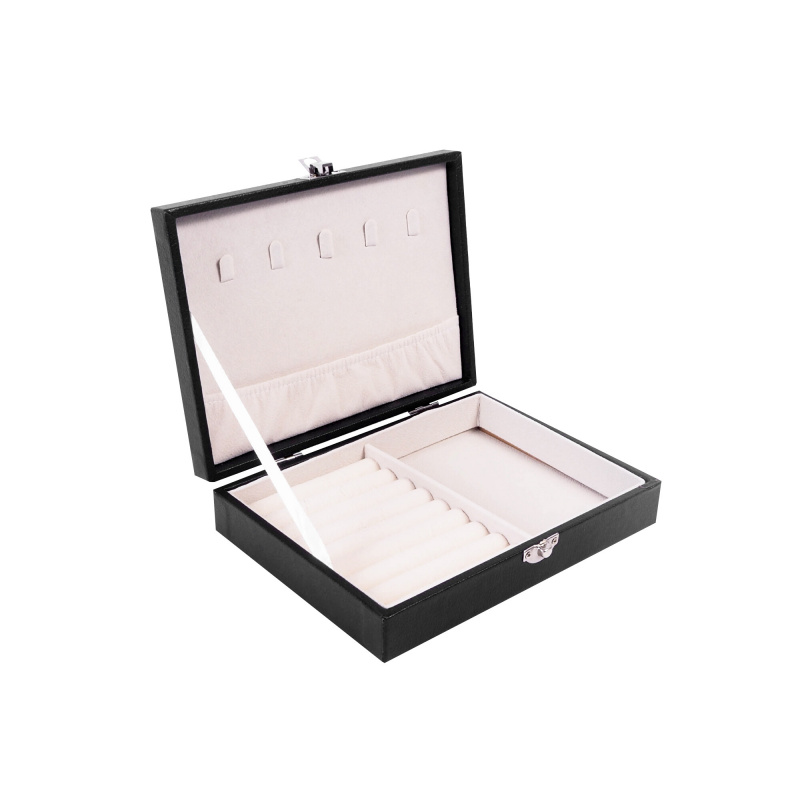 Aga Кутия за бижута 20x15x5 см Черна