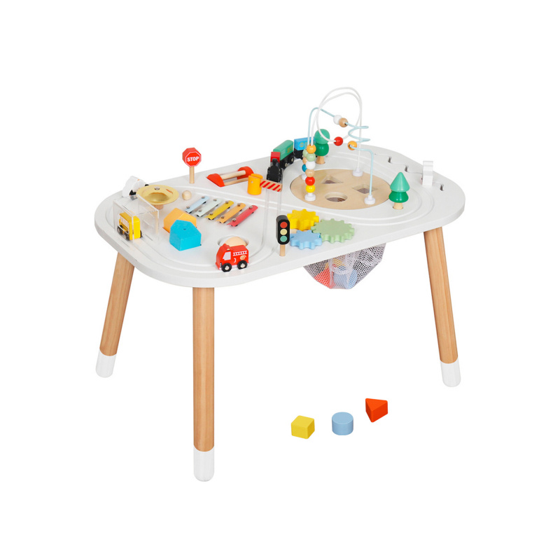 Aga4Kids Детска маса Монтесори с активности и влакче 2DZ249 - 2.КАЧЕСТВО