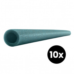 Aga Пяна защита за стълбове на батут 70 см Тъмно зелена 10 бр.