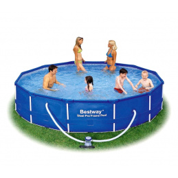 Bestway Steel Pro Frame 4,57 x 0,91 m 56066 + филтриране с касети