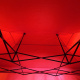 Aga Стойка за ножици PARTY 3x4,5m Red