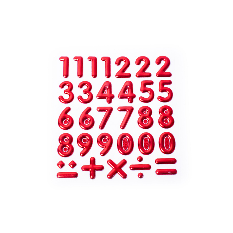 Aga4Kids Самозалепващи се цифри DS8109CC