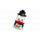 LEGO® Играчки снежни човеци, коледна украса, празнични украшения 40812
