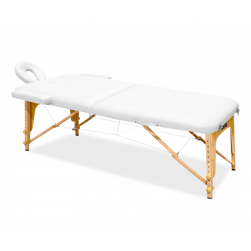 Aga Дървена масажна кушетка MR6150 White