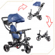 Aga Детска триколка TRIKE FIX LITE Blue