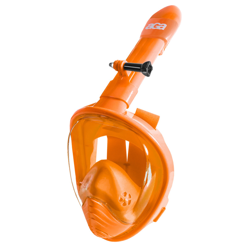 Aga Детска маска за гмуркане с цяло лице XS Orange