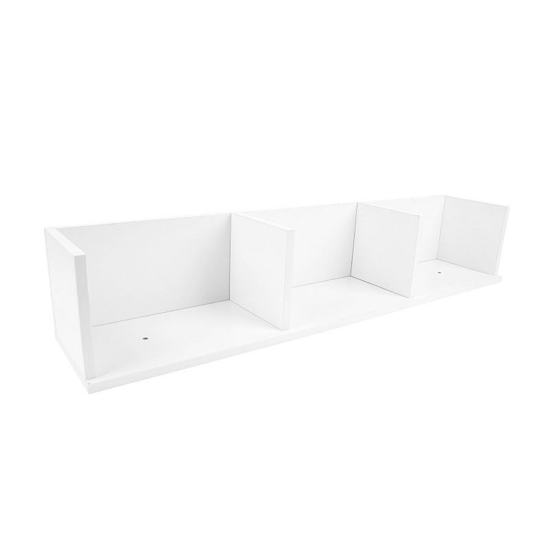 Aga Стенен рафт 79x15x16 см Бял - 6DAZ151 - II. КАЧЕСТВО