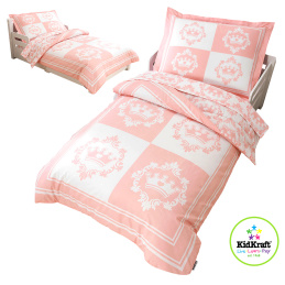KidKraft Спално бельо от микрофибър CLASSIC PRINCESS 100x150, 60x75 cm