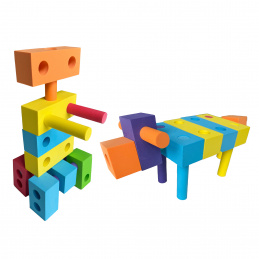 Aga4Kids Пяна блокчета 60 бр.