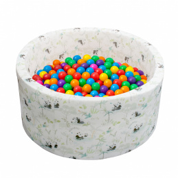 Aga Сух басейн 90x40 см с топки Панда