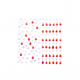 Aga4Kids Самозалепващи се камъчета DS8111-AI