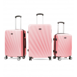 Aga Travel Комплект куфарчета за пътуване MR4653 Pink