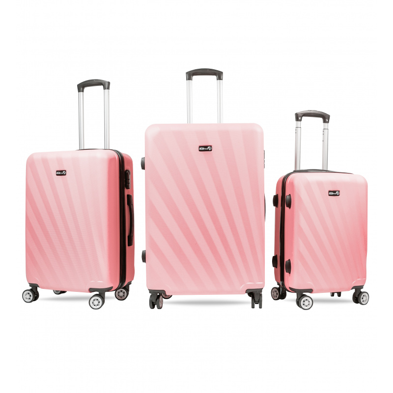 Aga Travel Комплект куфарчета за пътуване MR4653 Pink