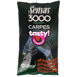 Sensas Feed Mix 3000 Carp Tasty Strawberry 1kg