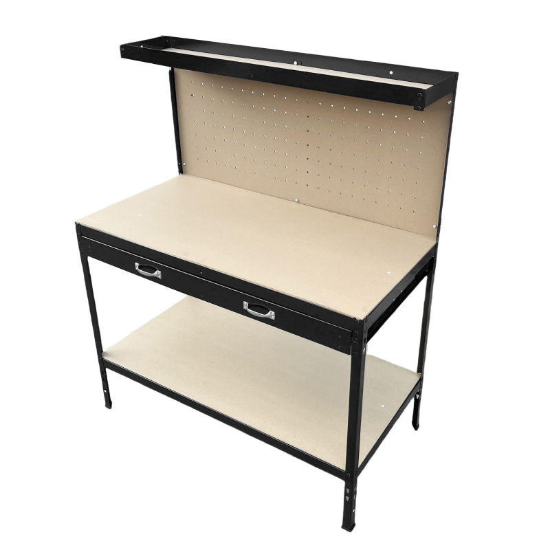 Aga Работна маса с перфорирана стена 112x60x150см