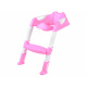 Основа за тоалетна седалка Steps pink ZA4349